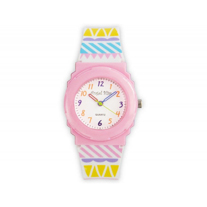 Farbenfrohe Kinder-Armbanduhr 