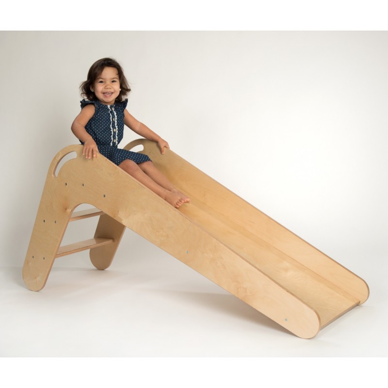 Kinderrutsche VIVA aus Holz - hochwertige Kinderrutsche aus Echtholz