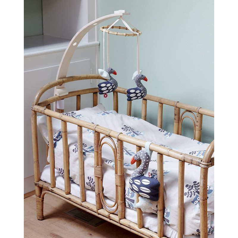 Franck & Fischer Mobilehalter aus Holz BabyAmuse für das Babybett